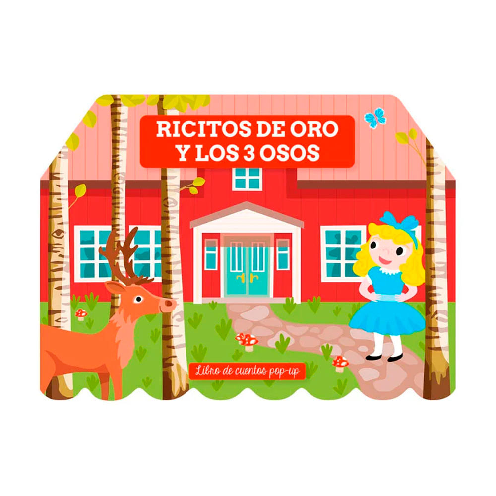 Libro Ricitos de Oro y los 3 Osos Pop Up