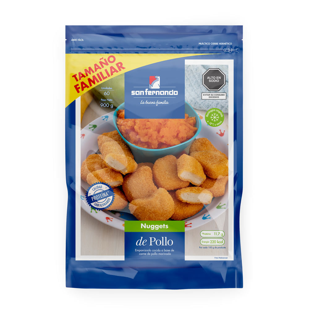 Nuggets de Pollo San Fernando 900g
