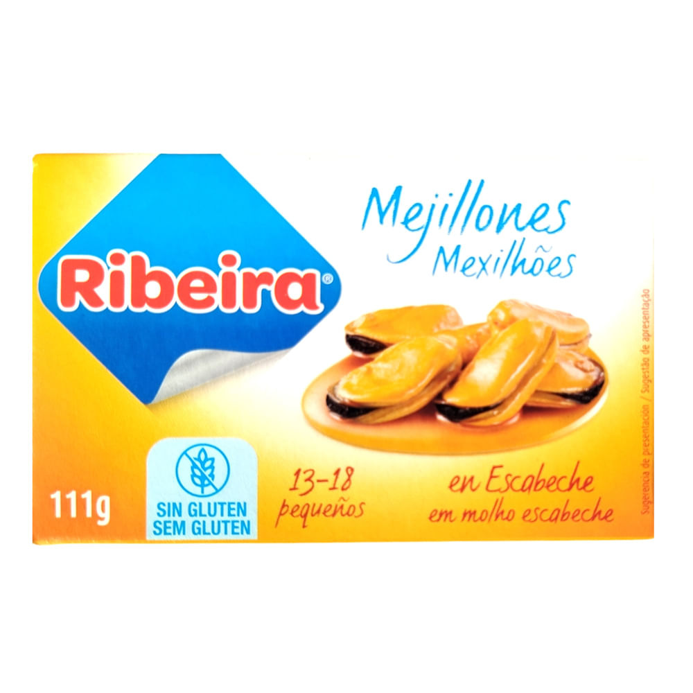 Mejillones en Escabeche Ribeira 111g