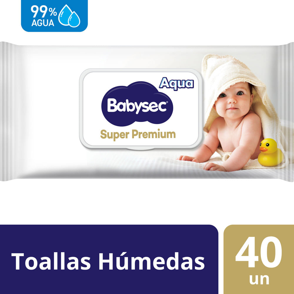 Toallitas Húmedas Babysec Super Premium 40un
