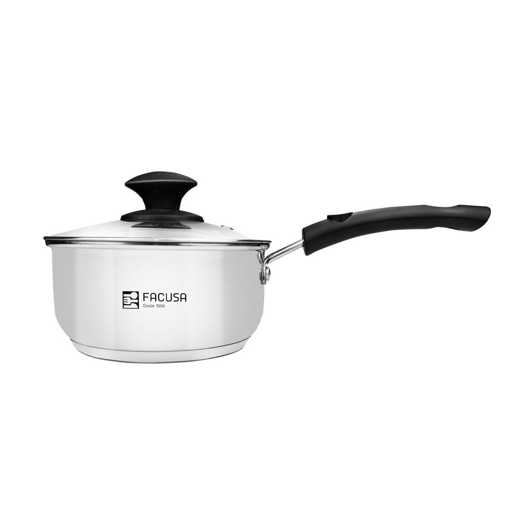 Cacerola Facusa de Acero Inoxidable 16cm