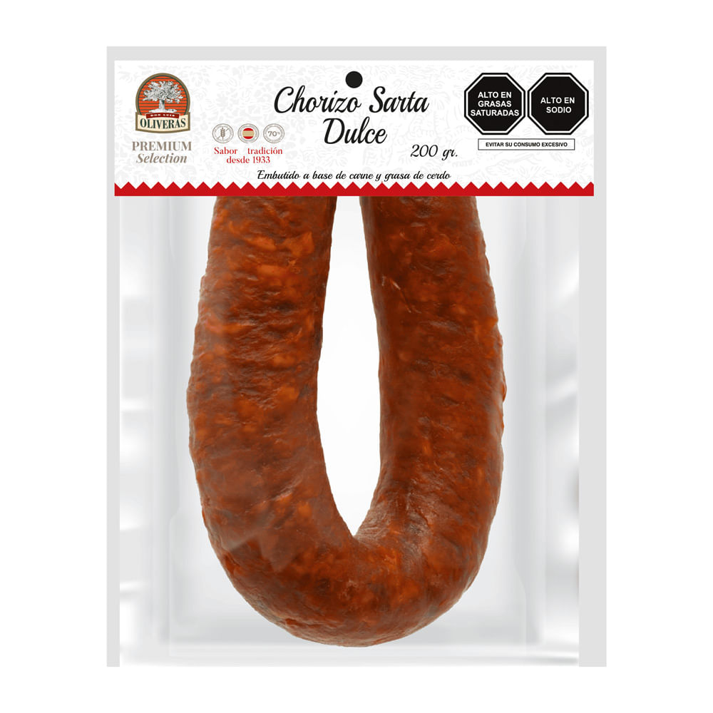 Chorizo Sarta Dulce Luis Oliveras 200g