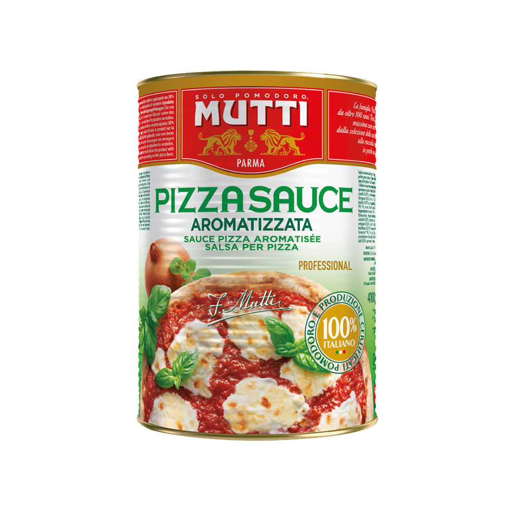 Pasta para Pizza Aromatizada Mutti 400g