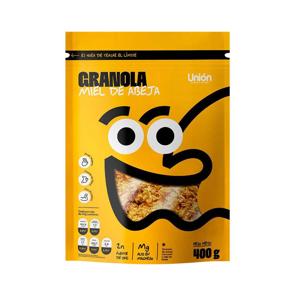Granola con Miel de Abeja Unión 400g