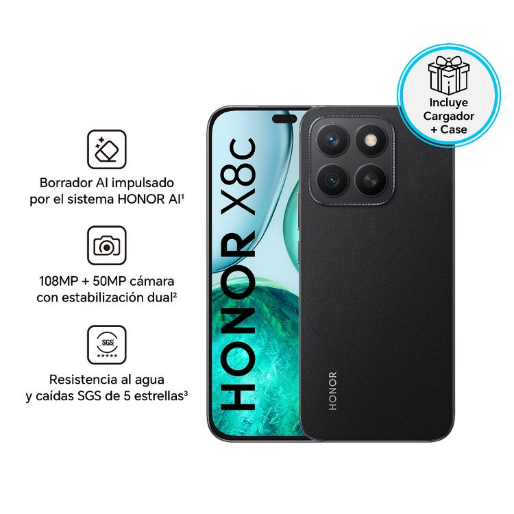 Smartphone-Honor-X8C-8Gb-256Gb-Midnight-Black-1-351689839