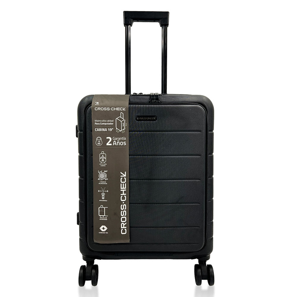 Maleta Abs Cross Check Premium Computador Tapa Hard