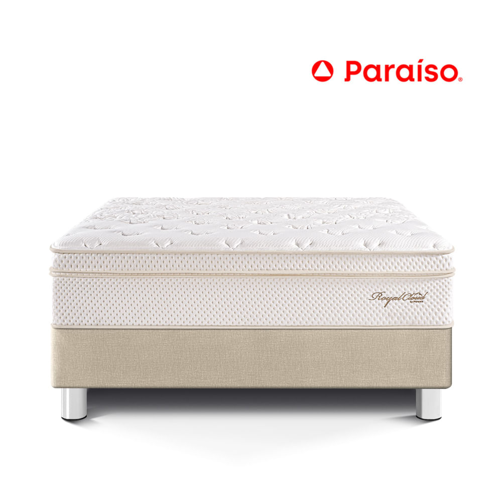 Cama Royal Cloud  King Champagne