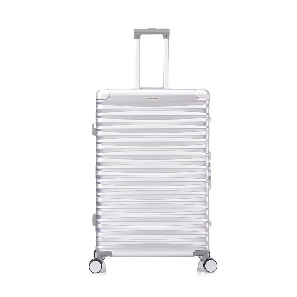 Set Maleta Cross Check Aluminio Doble Lock 28"