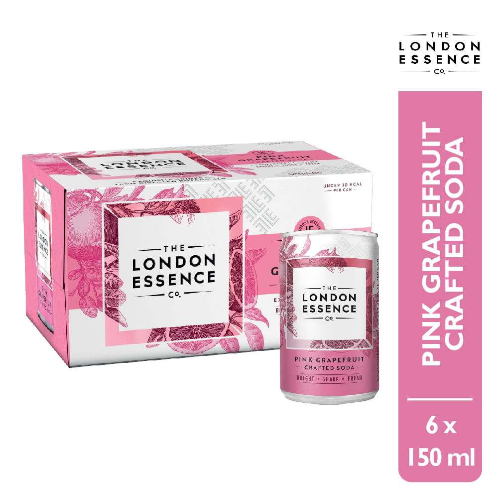 Sixpack Pink Soda The London Essence Lata 150ml