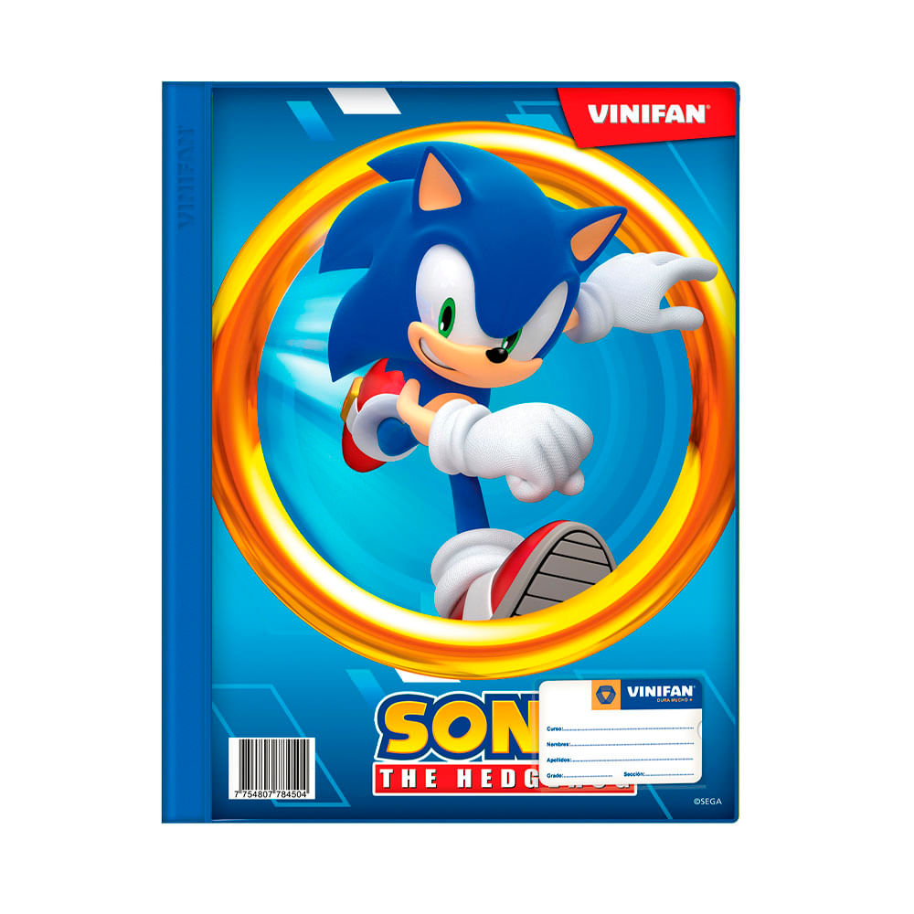Folder Vinifan Fantasía a4 Sonic