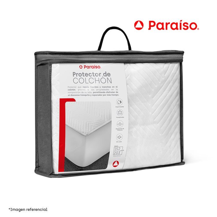 Protector-de-Colch-n-Para-so-Impermeable-Queen-1-351692303