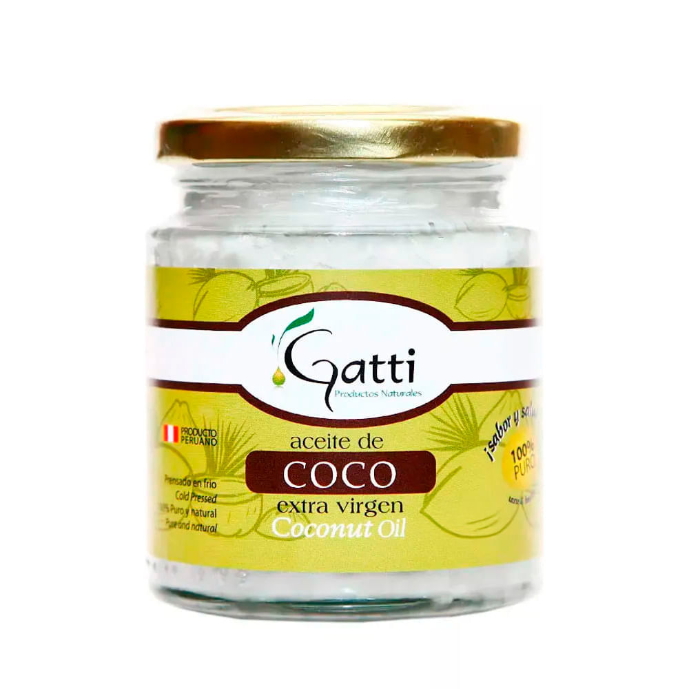 Aceite de Coco Gatti Extra Virgen 218ml