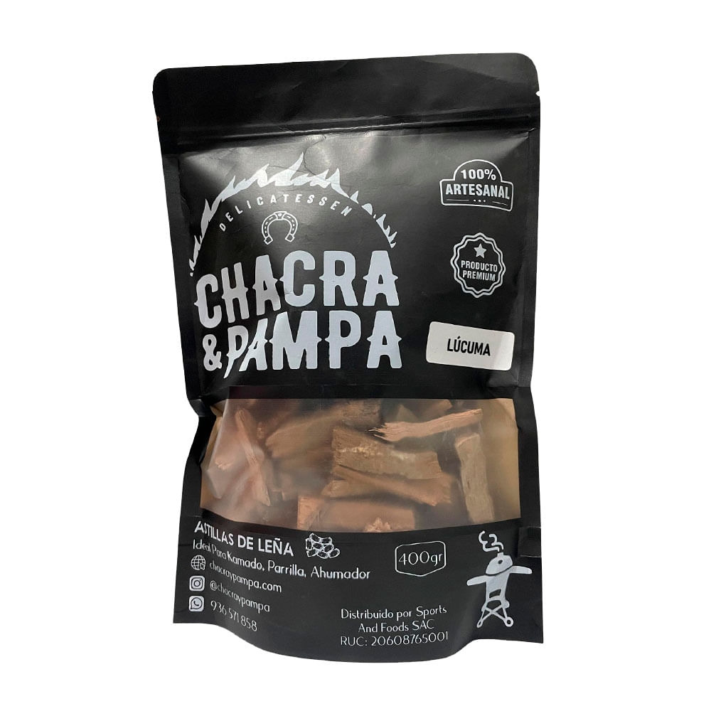 Astillas Chacra & Pampa de Lucuma 400g