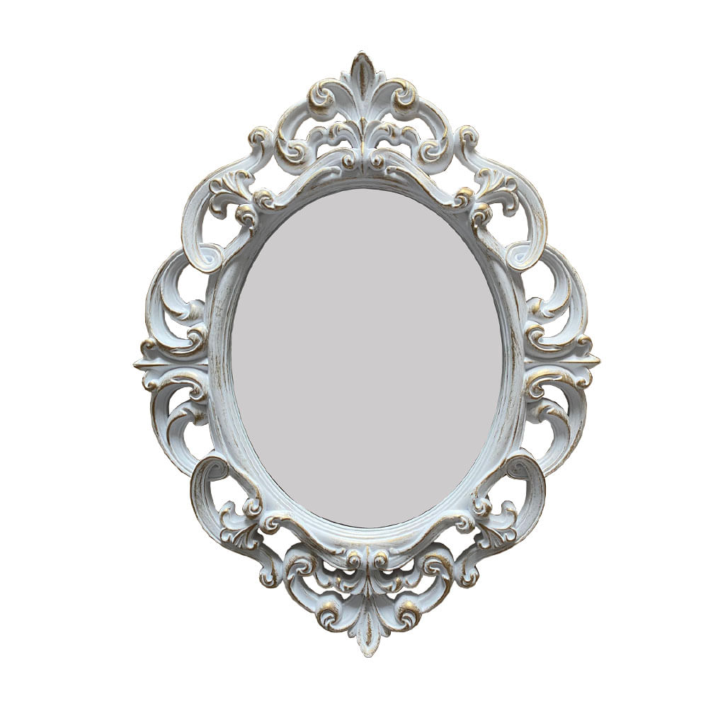 Espejo Decorativo Krea Plateado 40x40cm