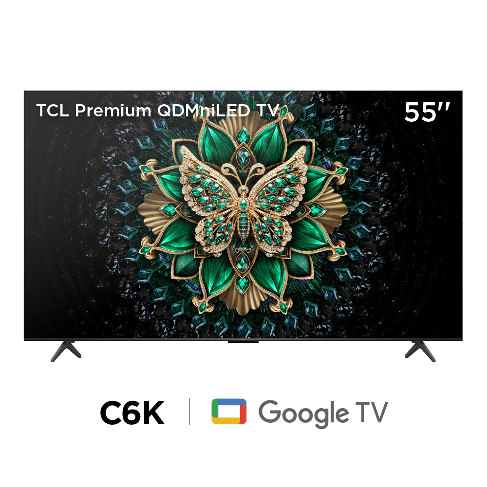 Smart TV TCL 55" QDMINILED 120HZ 55C6K