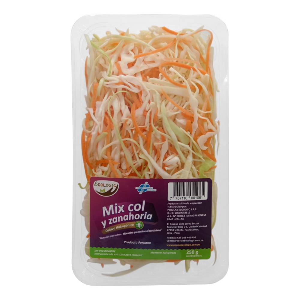 Mix Col Zanahoria Ecologic 250g