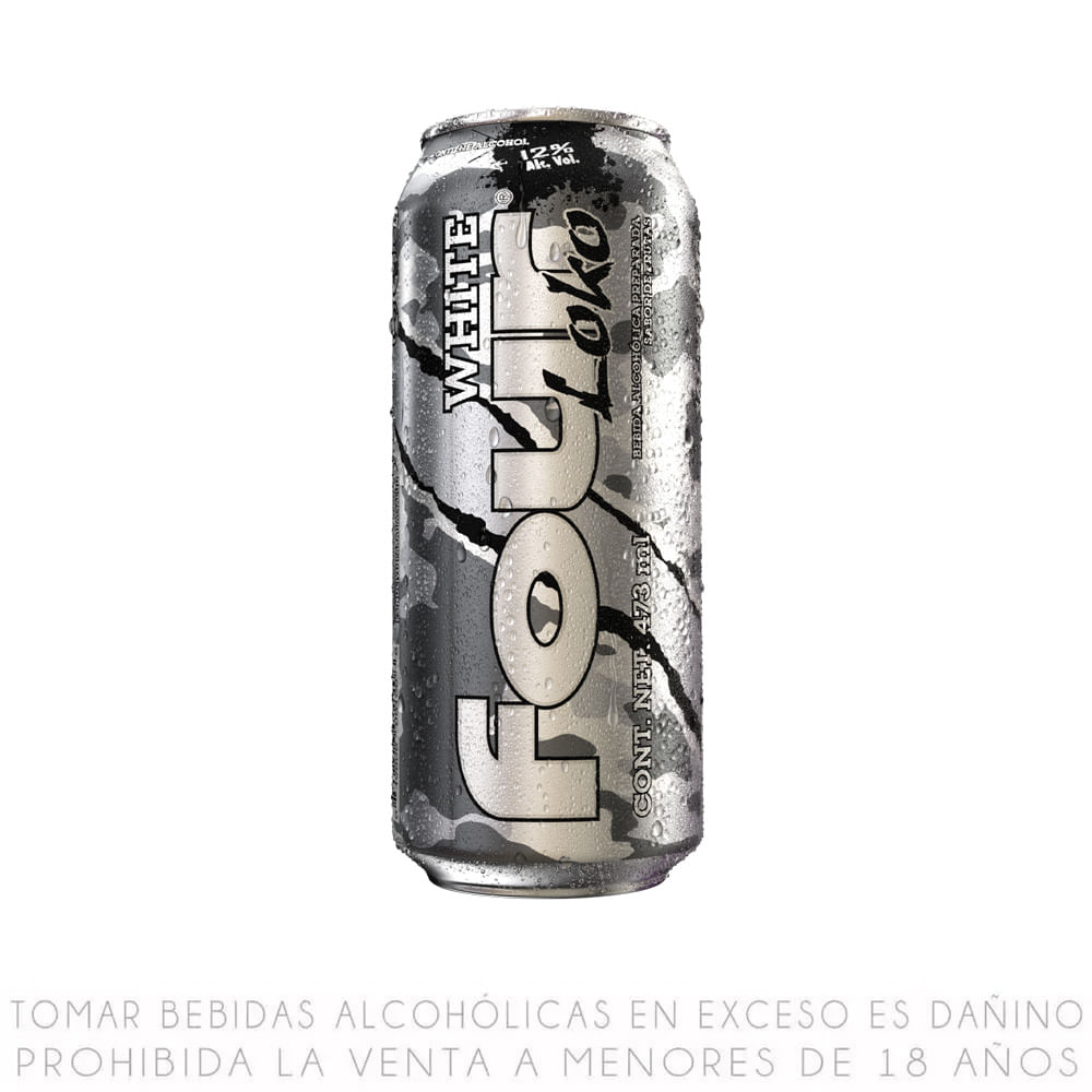 Bebida Ready to Drink Four Loko White Lata 473ml