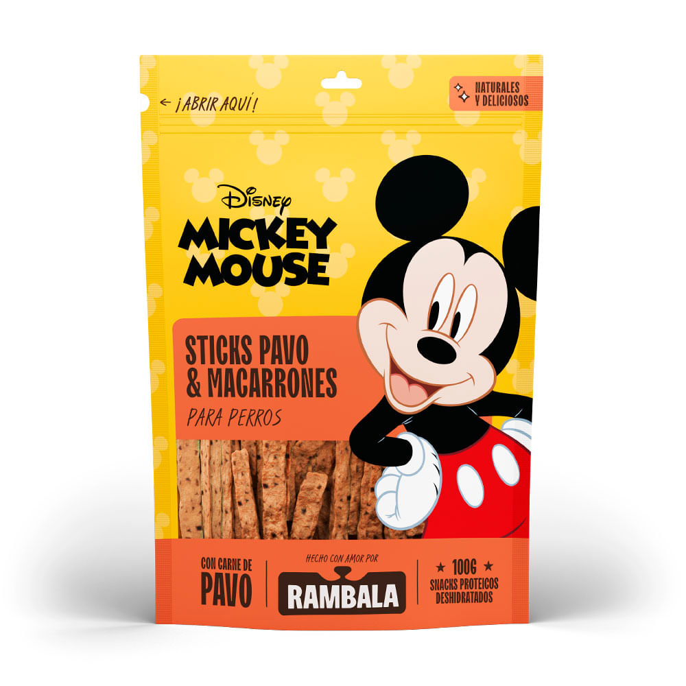 Snack Rambala Sticks Pavo & Macarrone 100grs
