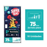 Bolsas para Basura 75L Super Bag 10un