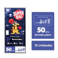 Bolsas para Basura 50L Super Bag 10un