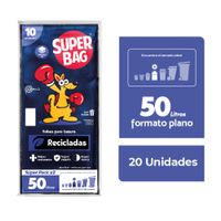 Twopack Bolsas para Basura 50L Super Bag 10un