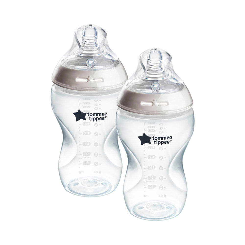 Biberón Tommee Tippee Natural Start 11Oz 2un