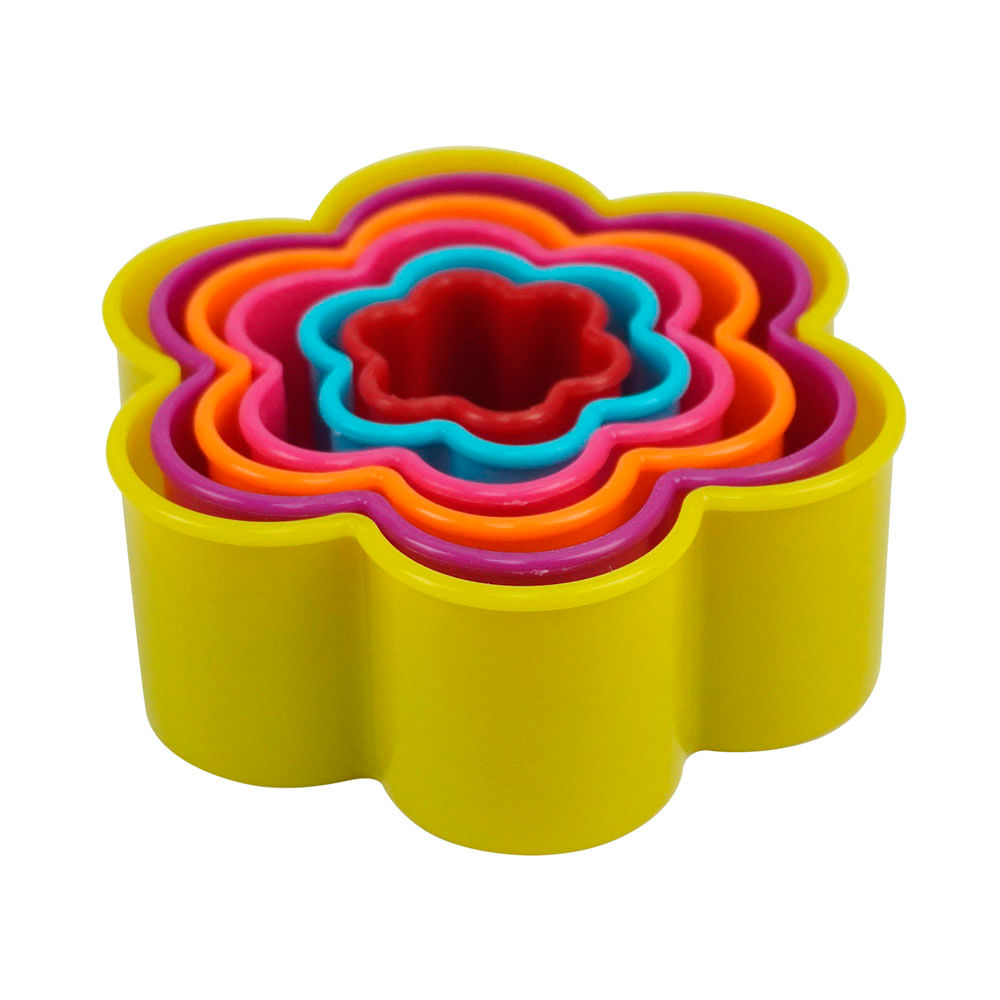 Set de Cortadores de Galletas Krea Flor