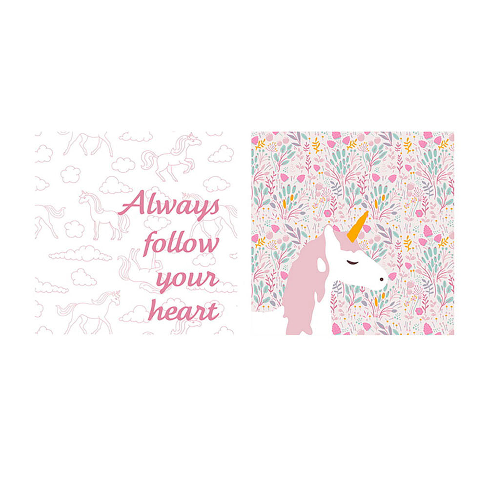 Canvas Krea 20x20cm Girl Kids