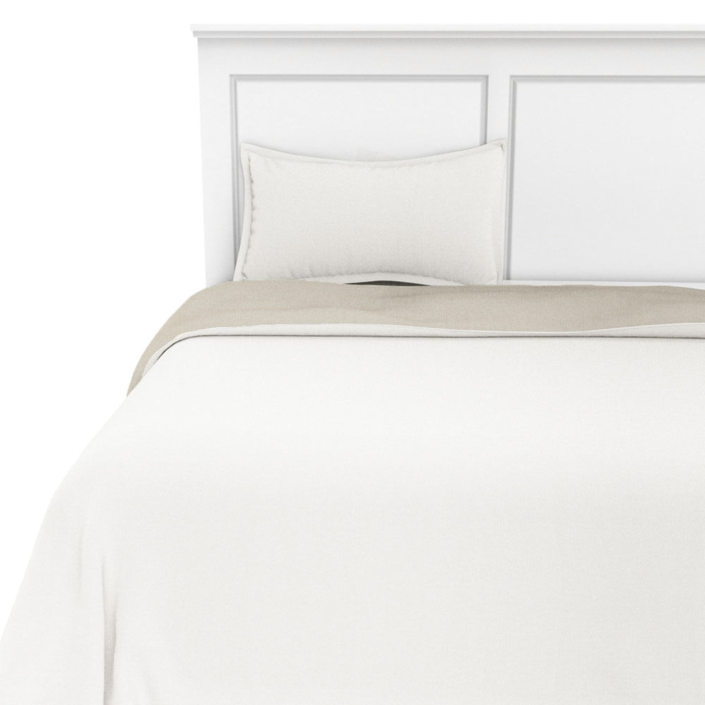 Funda Plumón Krea 1.5 Plazas Algodón Liso