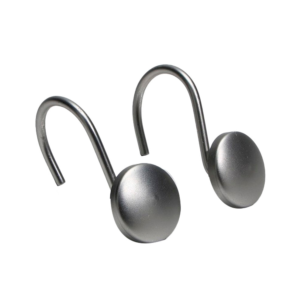 Set 12 Ganchos Krea Metálicos Redondo