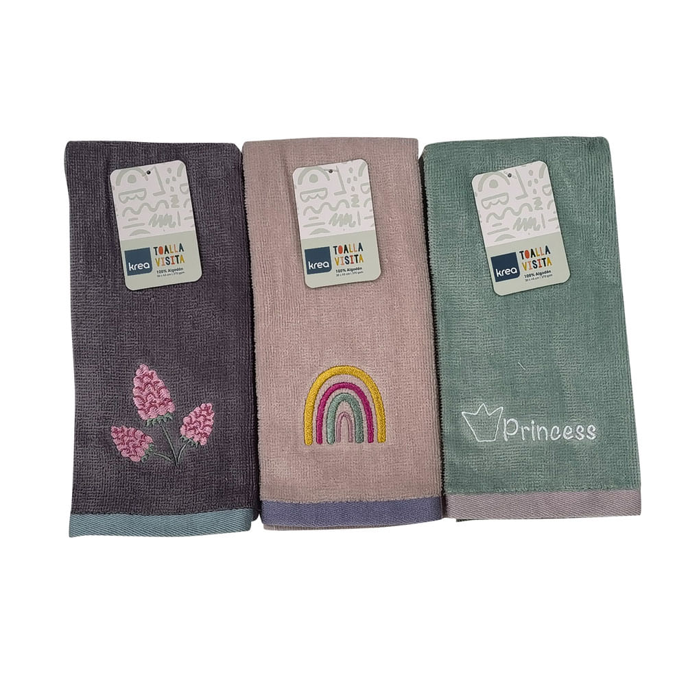 Toalla de Visita Krea Kids Niña