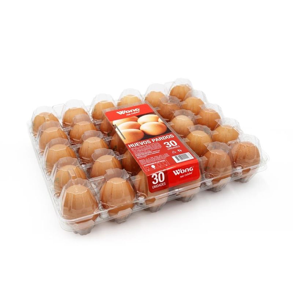 Huevos Pardos Wong 30un