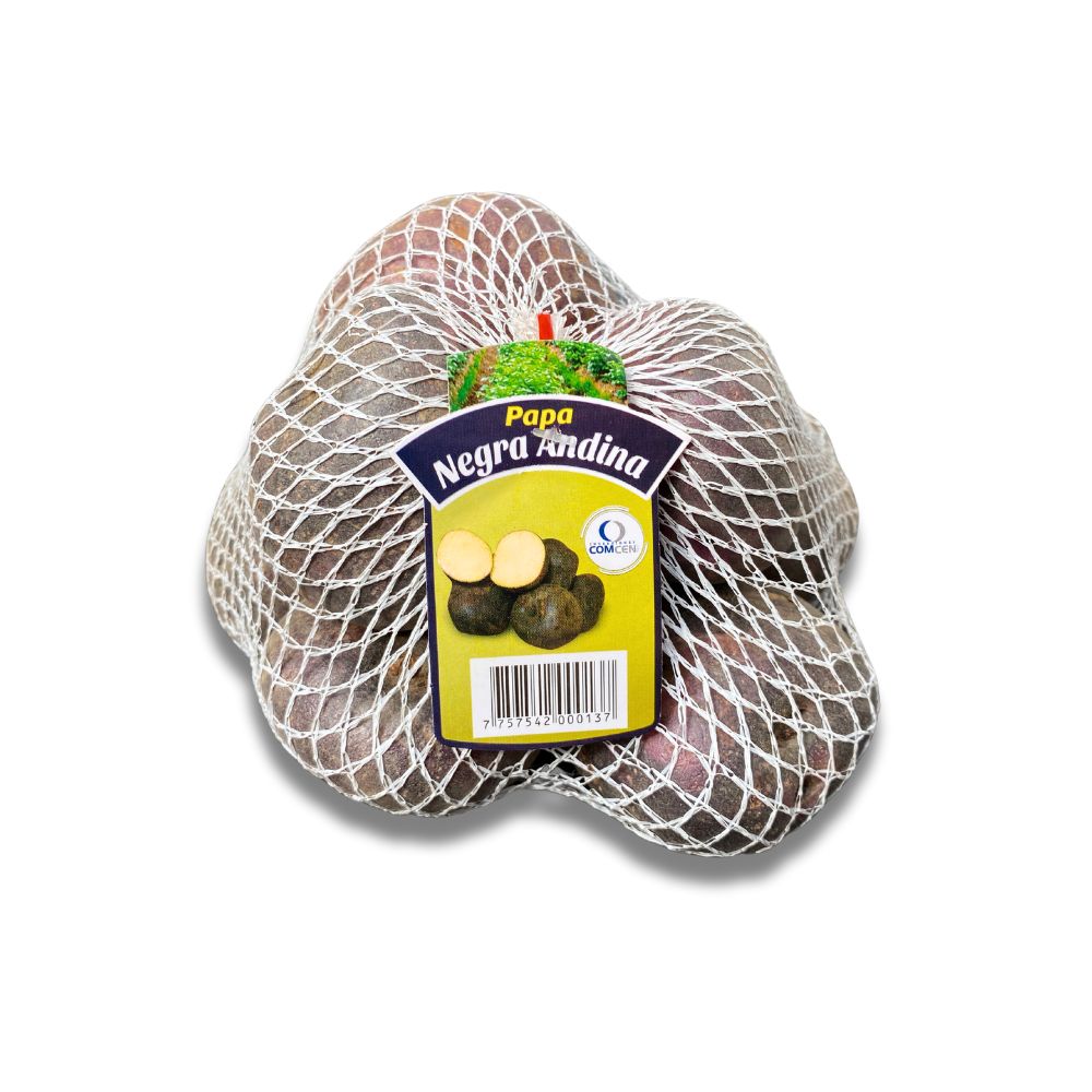 Papa Negra Andina Comcen 1kg