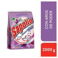 Detergente en Polvo Sapolio Aros de Poder Feria de Flores 2kg