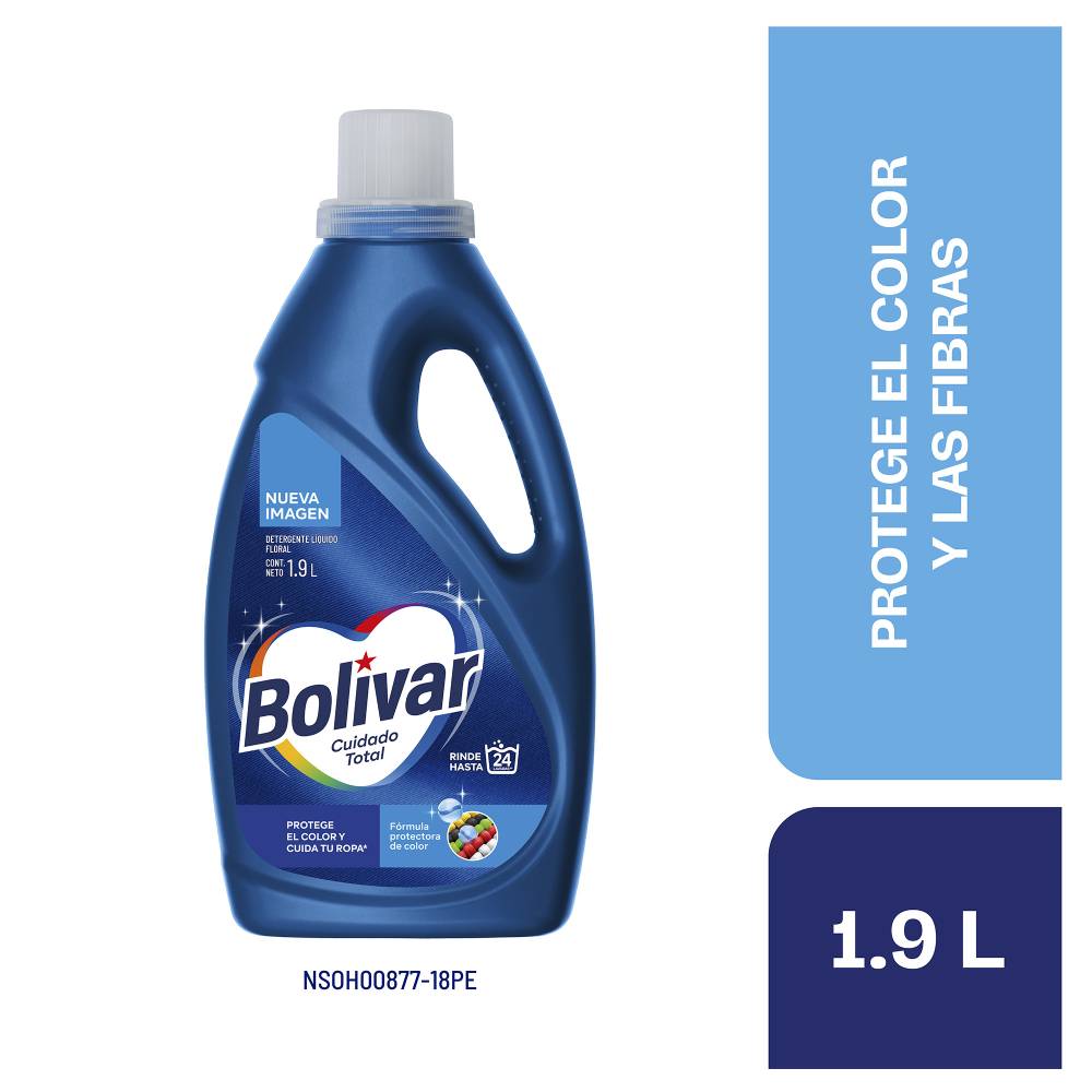 Detergente Líquido Bolívar Active Care 1.9L