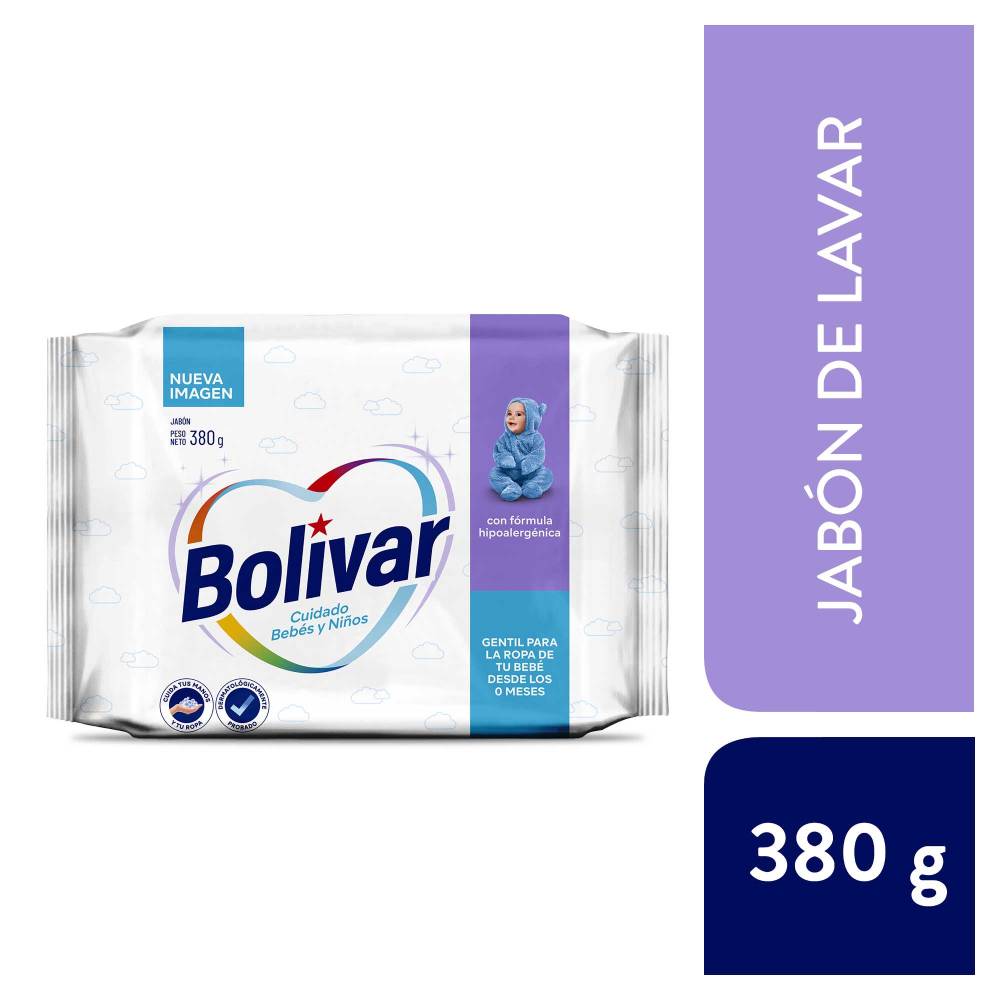 Jabón para Ropa Bolívar Baby & Kids 380g