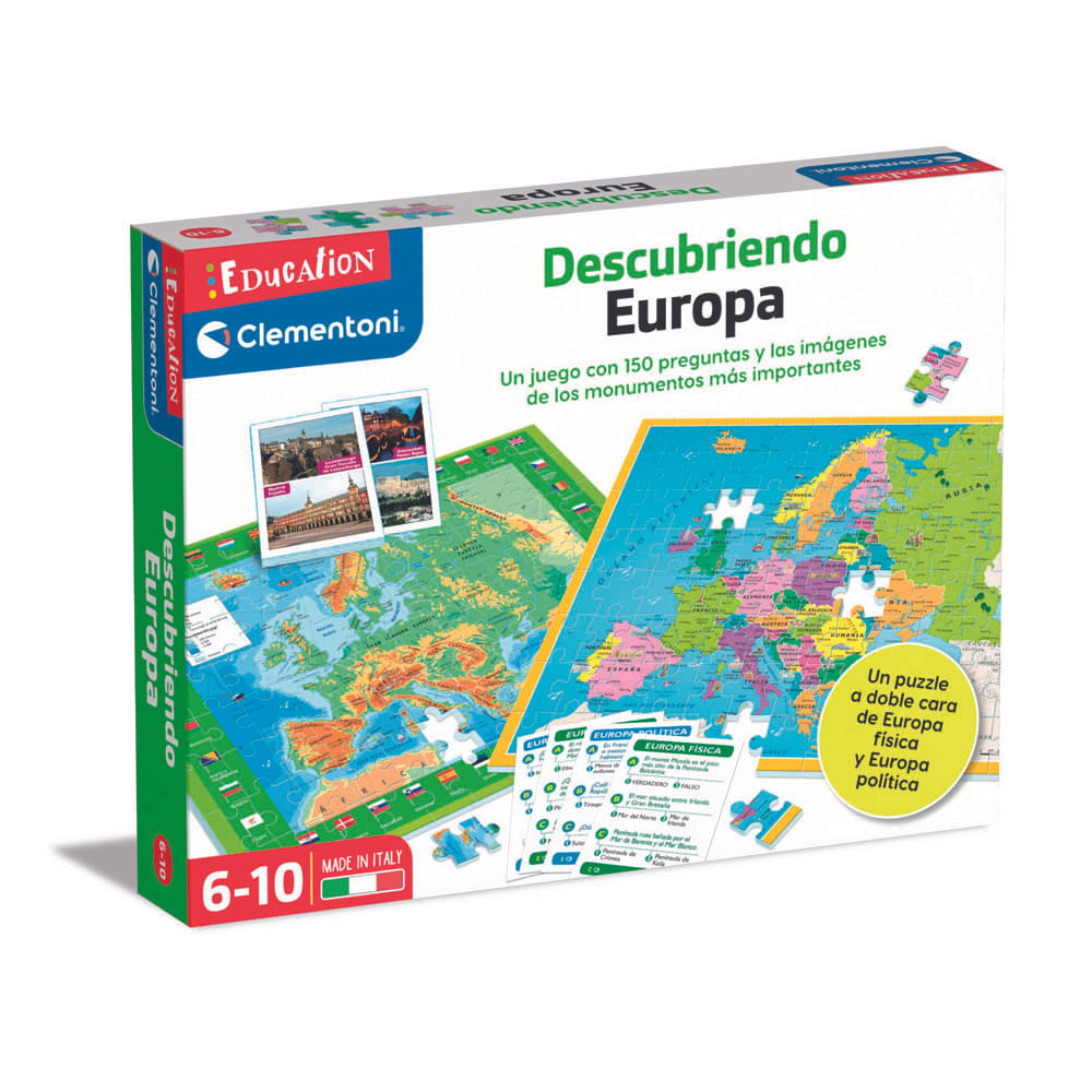 Juego de Mesa Celementoni Descubriendo Europa