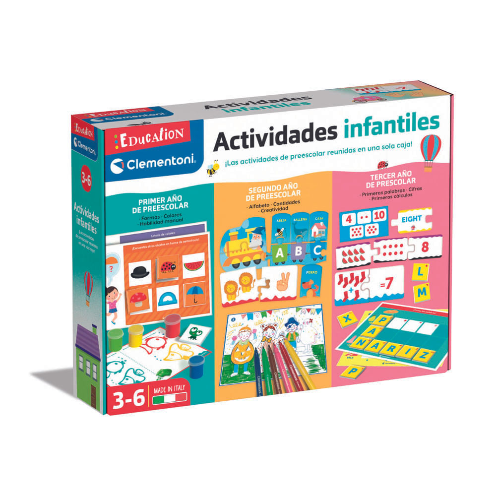 Juego Actividades Clementoni Infantiles