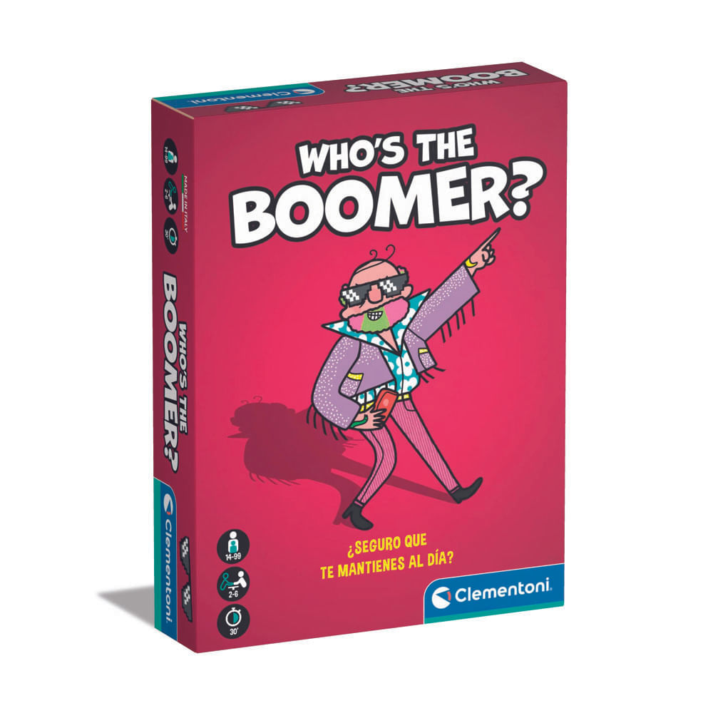 Juego de Mesa Clementoni Who's the Boomer