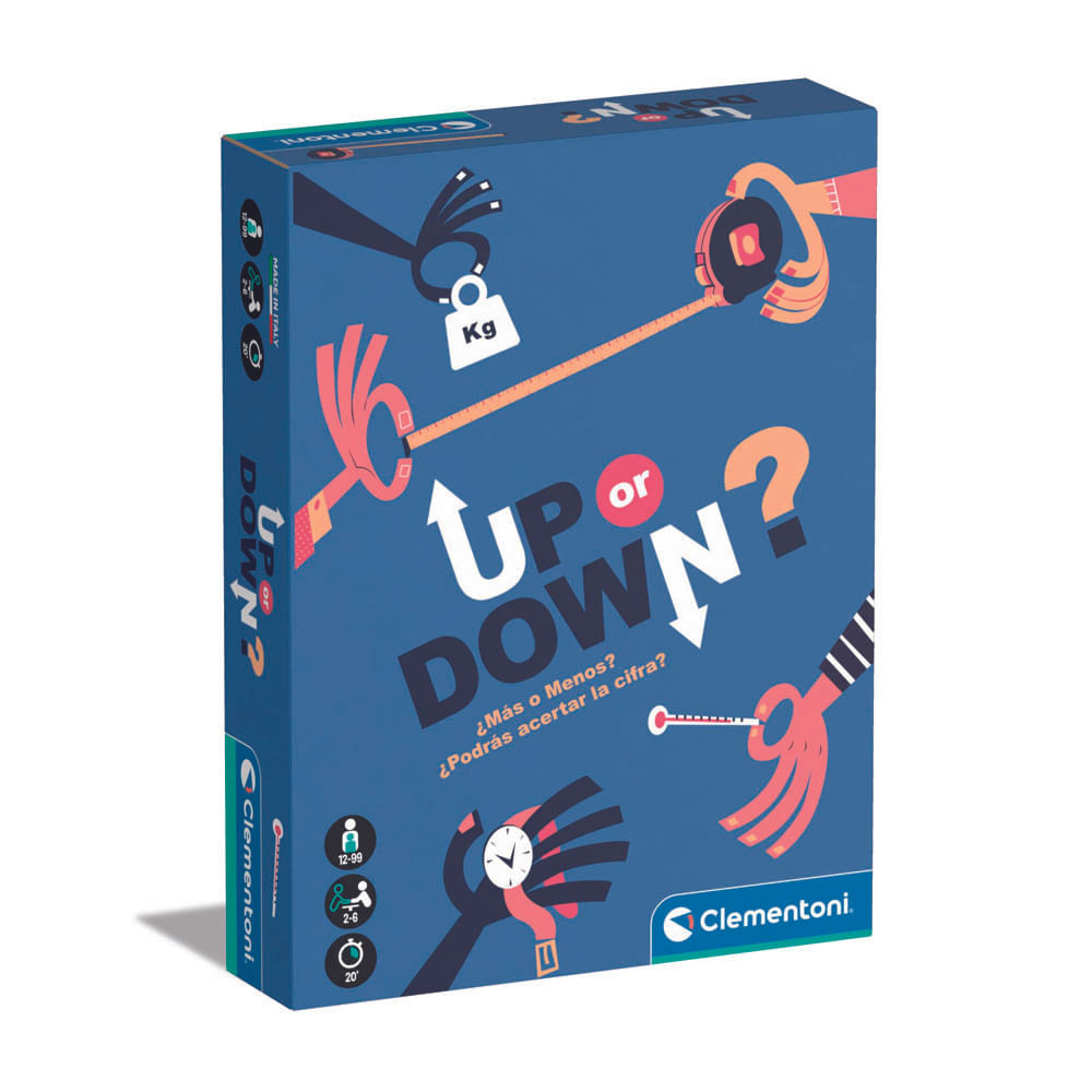 Juego de Mesa Clementoni Up or Down?