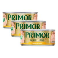 Tripack Filete de Atún en Aceite Primor 140g