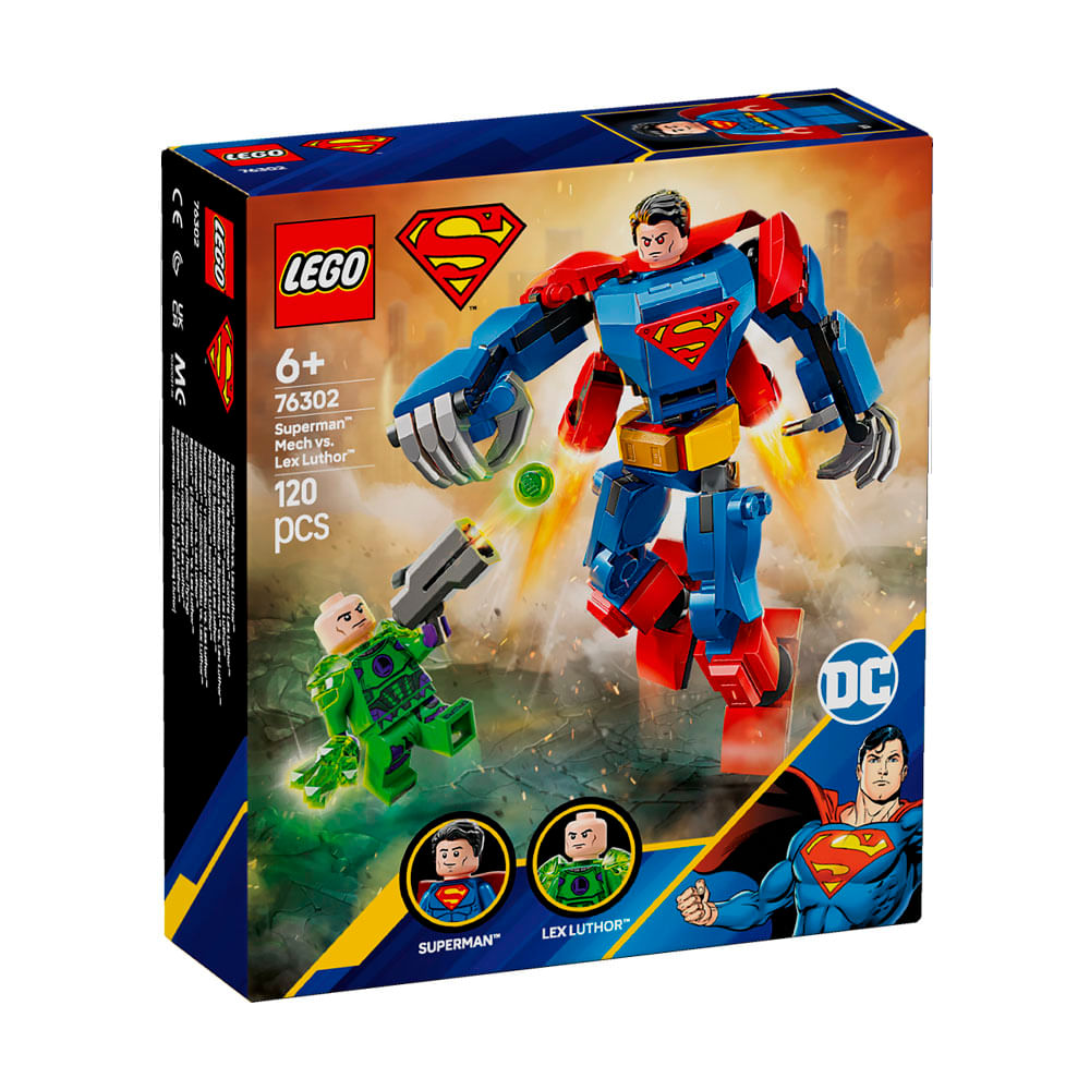 Set Lego Superman Mech Contra Lex Luthor