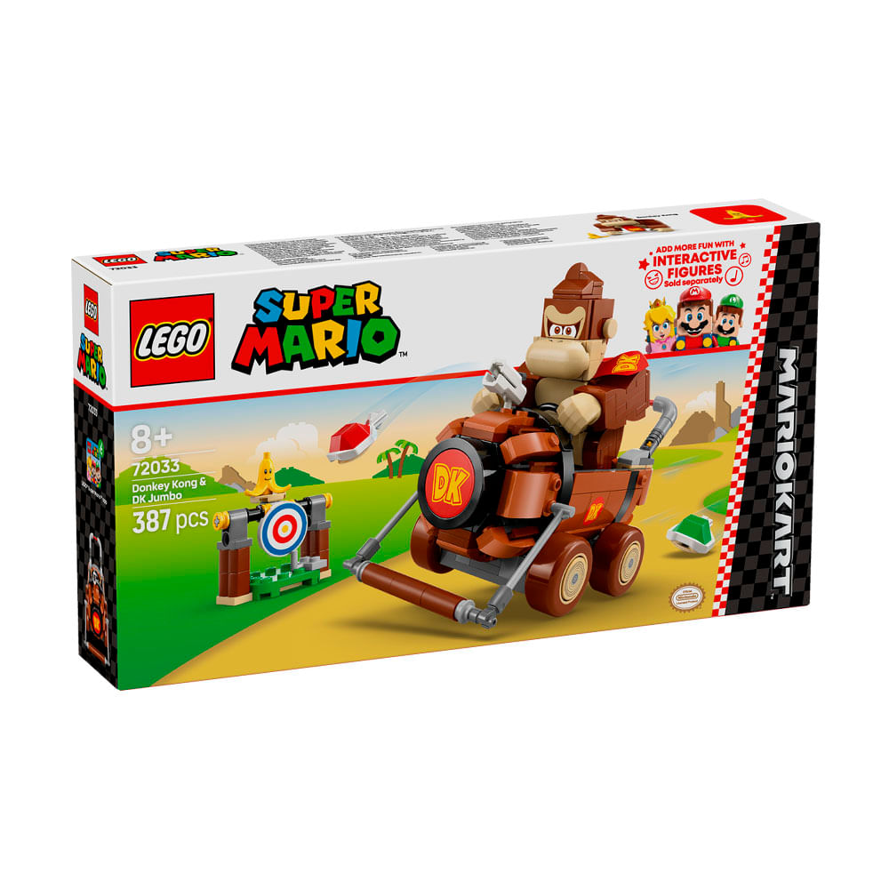 Set Lego Mario Kart Donkey Kong y Dk Jumbo