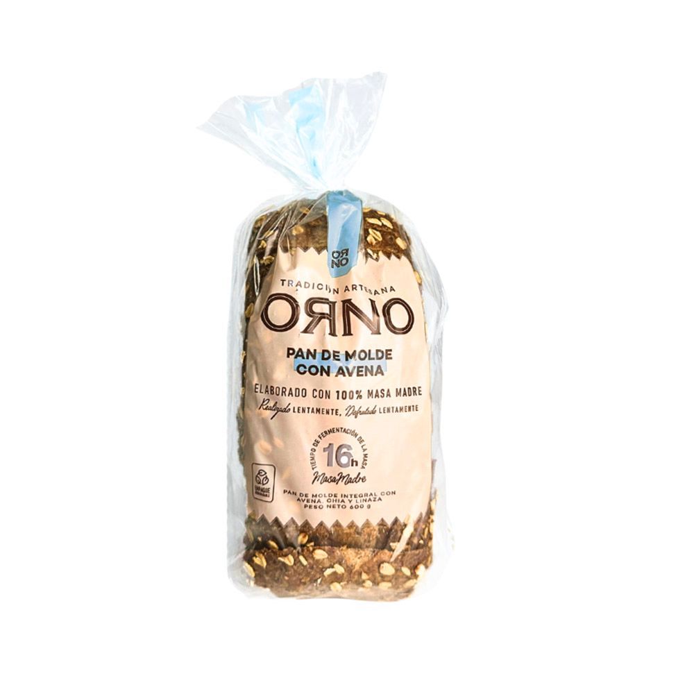 Pan de Molde con Avena Orno 600g