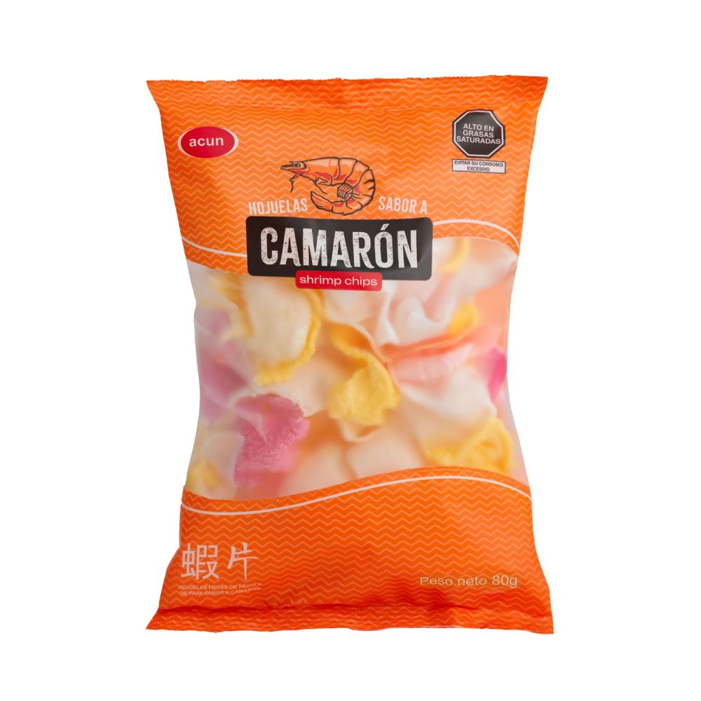 Hojuelas Sabor Camarón Acun 80g