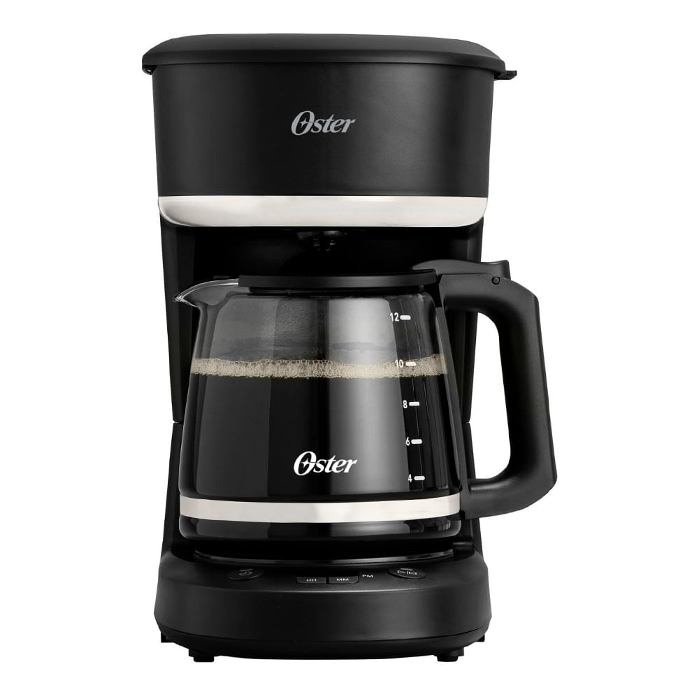 Cafetera Oster programable 12 tazas BVSTDCP121B Negra Oster