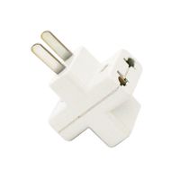 Enchufe Triple Blanco