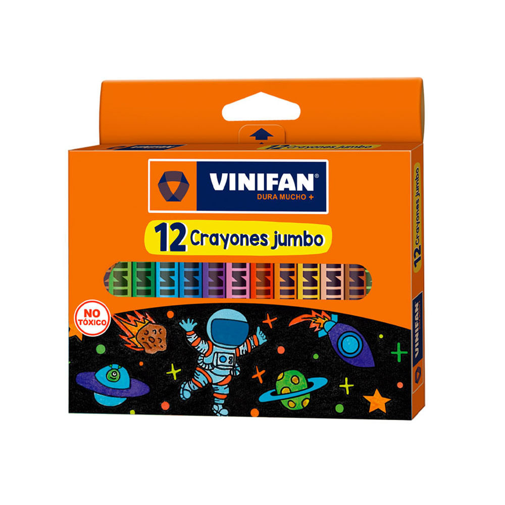 Crayones Viinifan x12 Jumbo
