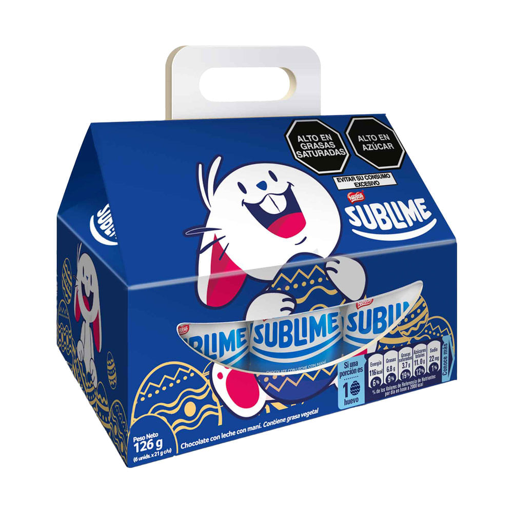 Huevo de Pascua Sublime 126g