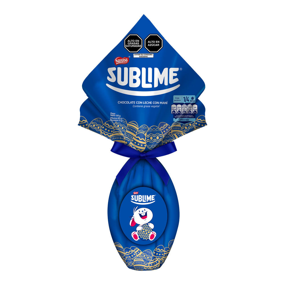 Huevo de Pascua Sublime 98g